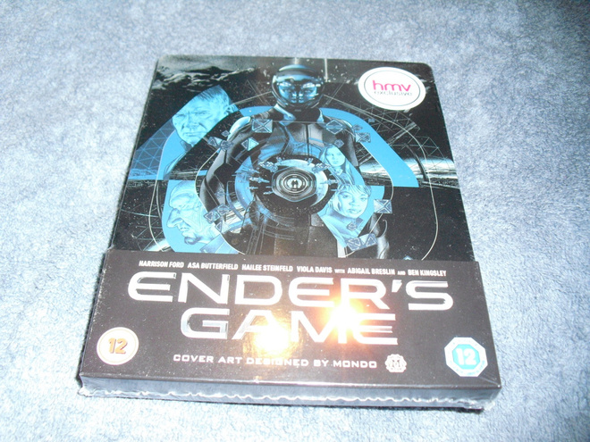 ENDER´S GAME (Harrison Ford) Steelbox, BD, UUSI