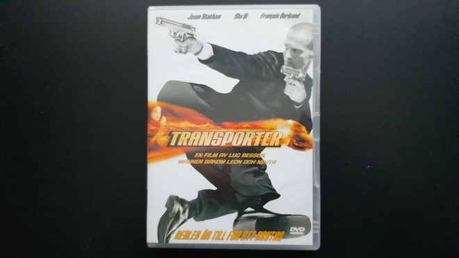 DVD: The Transporter (Jason Statham, Shu Qi 2002)