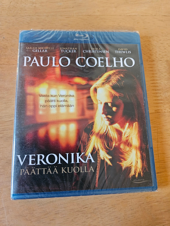 Veronika päättää kuolla (Blu-ray, uusi)