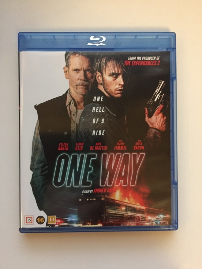 One Way (Blu-ray) Colson Baker, Kevin Bacon (2022)