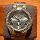 Guess Steel W1638L1 naisten kello – kristallikehys – 50M - pikkukuva 1