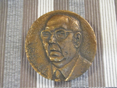 Karl-August Fagerholm mitali/ Aimo Tukiainen 1974.