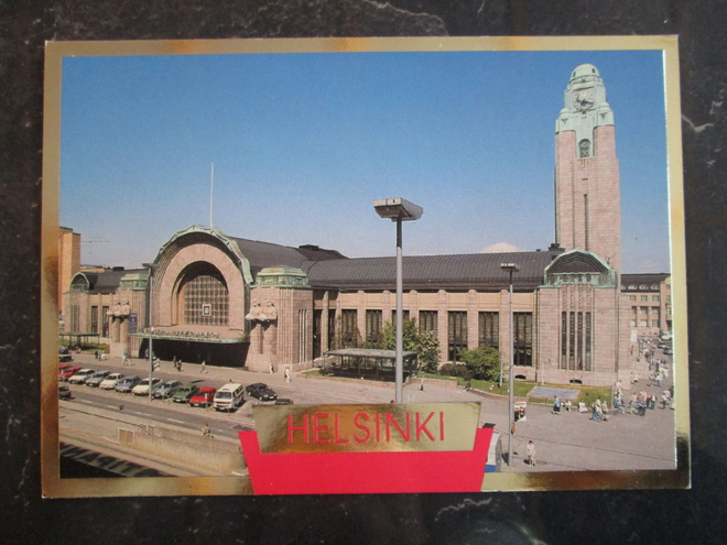 KULKEMATON HELSINKI RAUTATIEASEMA PALETTI