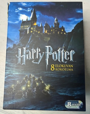 Harry Potter 8 elokuvan DVD-boksi