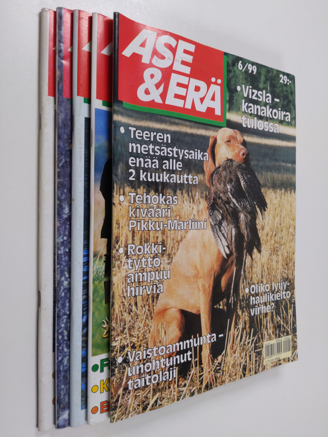 Ase & erä 1-6/1999 (Numero 3 puuttuu)