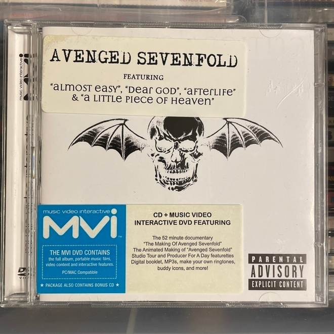 AVENGED SEVENFOLD - Avenged Sevenfold cd+dvd