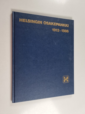 Egidius Ginström : Helsingin osakepankki puolen vuosisada...