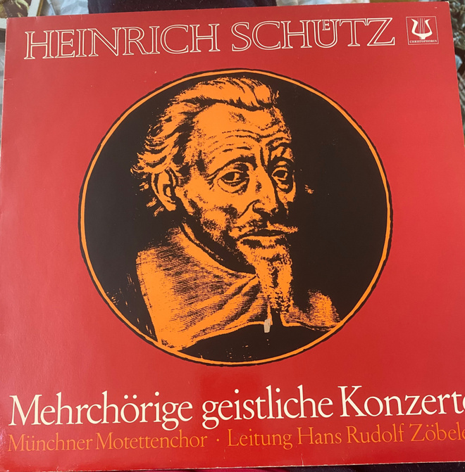 Heinrich Schürz: Mehrchörige Geistliche Konzerte LP