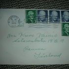 Ensipäiväkuori USA 1971 ja kirje 1970 - pikkukuva 2