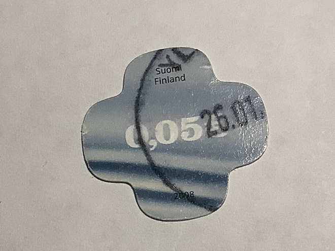 Lape 1869 / 2009 Vesi 3/3 o leimattu