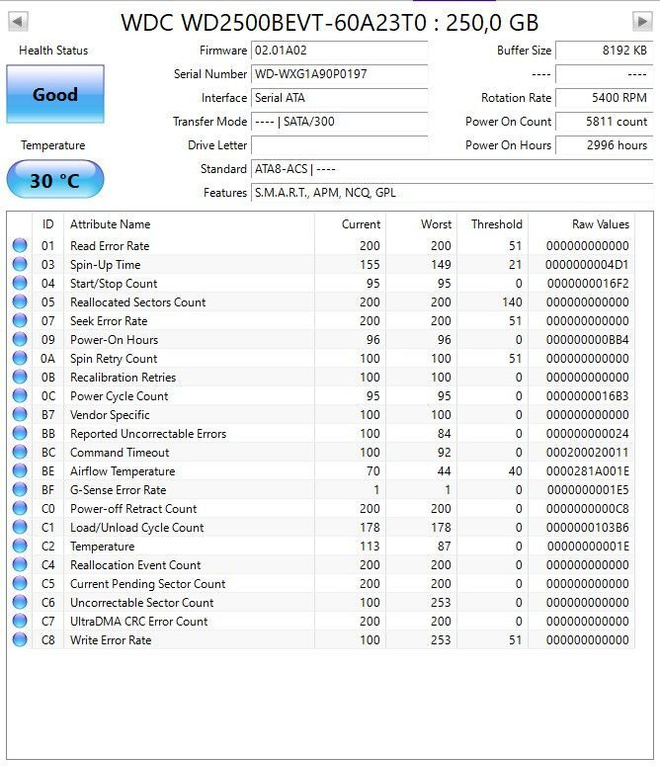 250GB SATA 2.5" WDC *ILMAINEN TOIMITUS*