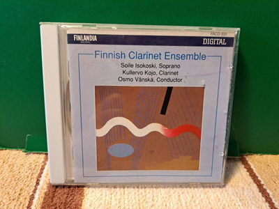 Finnish Clarinet Ensemble-Isokoski-Kojo-Vänskä CD