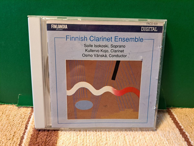 Finnish Clarinet Ensemble-Isokoski-Kojo-Vänskä CD