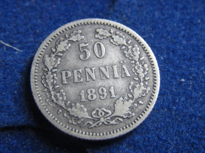 50 penniä 1891