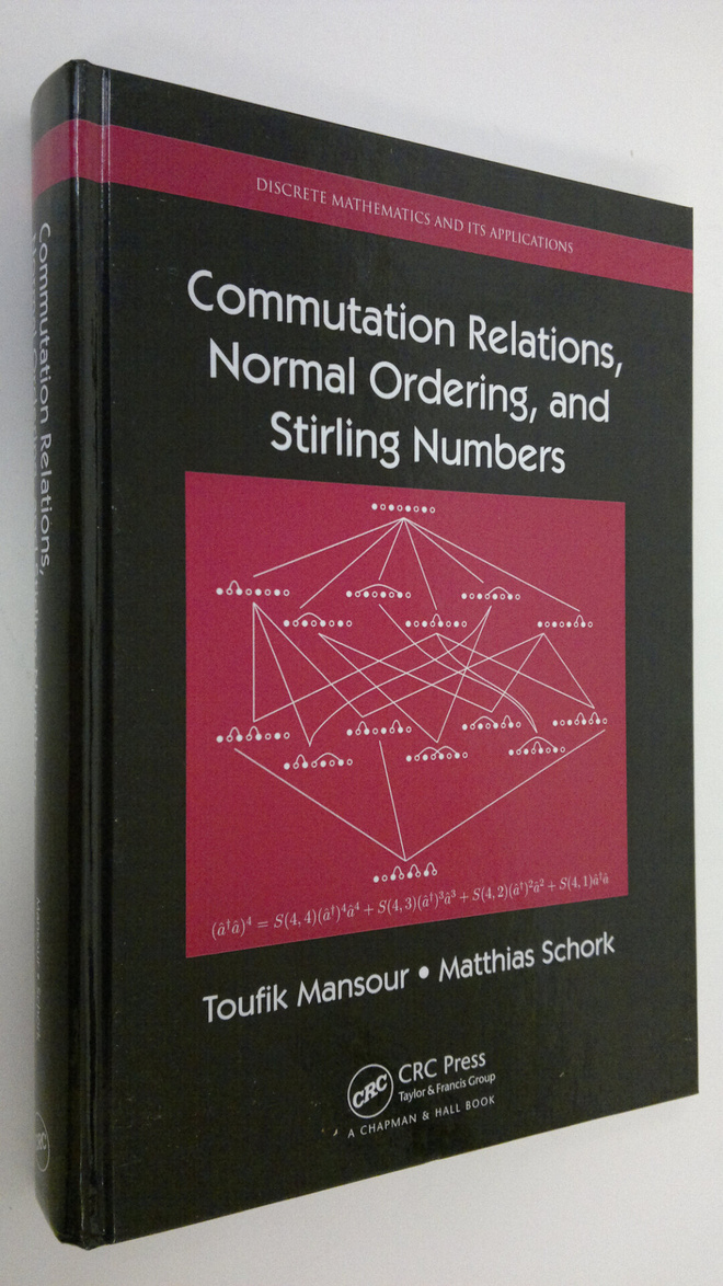 Toufik Mansour : Commutation Relations, Normal Ordering, ...