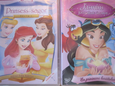 Walt Disney: Prinsessatarinoita 2DVD