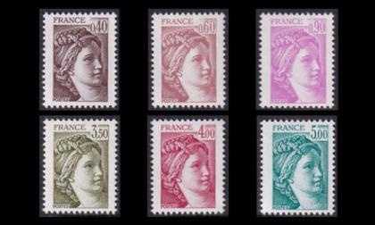 Ranska 2235-40 ** Käyttösarja Sabinerin (1981)