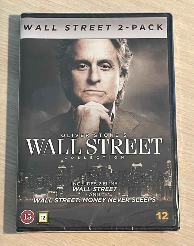Oliver Stone: WALL STREET 1&2 (2DVD) Michael Douglas (UUSI)