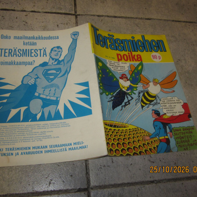 Teräsmiehen poika 6 / 1966 sarjakuvalehti - HYVÄKUNTO!