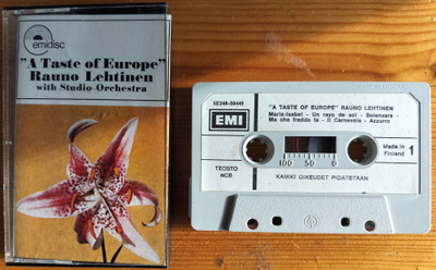 RAUNO LEHTINEN with Studio-Orch-A TASTE OF EUROPE-Kasetti