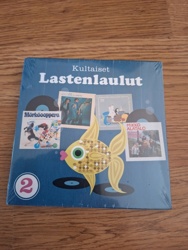 Kultaiset Lastenlaulut 2 (4-CD)-MUOVISSA