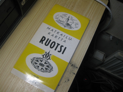 matkailukartta Ruotsi