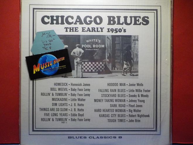 VARIOUS - CHICAGO BLUES - THE EARLY 1950'S - US70'S M-/M- LP