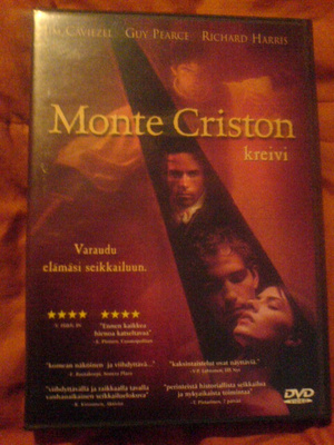 Monte Criston kreivi , DVD