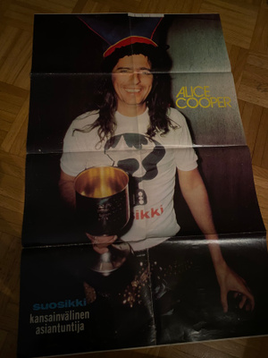 Alice Cooper -juliste Suosikki