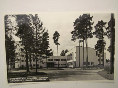 VANHA Postikortti Pietarsaari 1950-l Alkup.Mallikappale