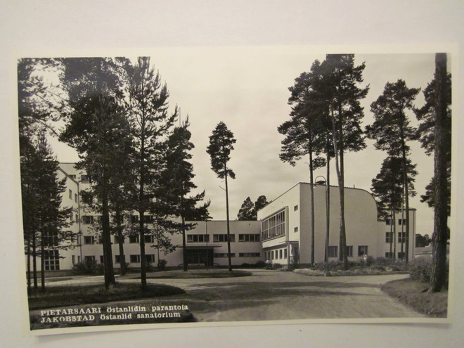VANHA Postikortti Pietarsaari 1950-l Alkup.Mallikappale