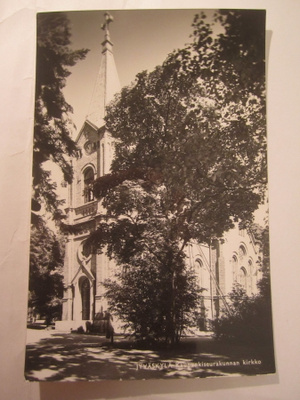 VANHA Postikortti Jyväskylä 1950-l  Alkup.Mallikappale