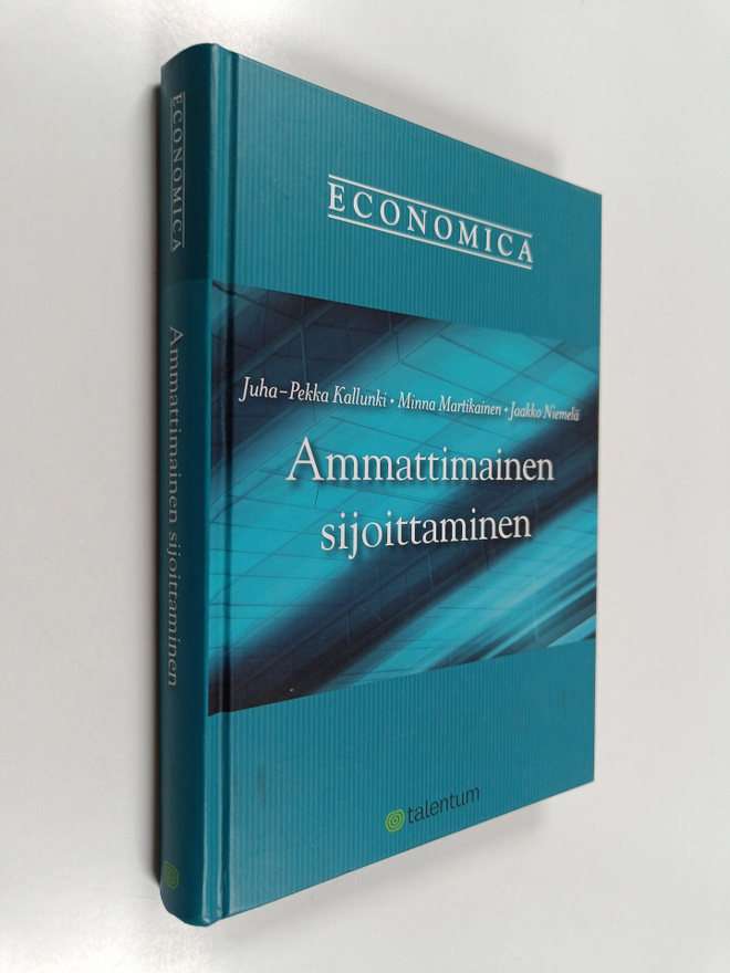 Juha-Pekka Kallunki : Ammattimainen sijoittaminen