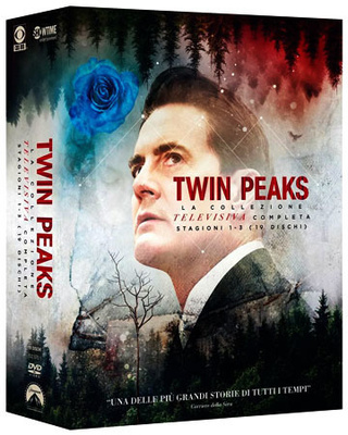 Twin Peaks kaudet 1-3, David Lynch sarja SUOMi TXT Box -UUSI
