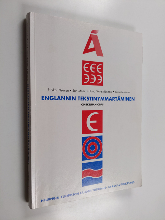 Pirkko ym. Olsonen : Englannin tekstinymmärtäminen Opiske...