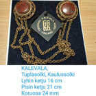 KALEVALA, Kaulusolki Punagrafiitti-tai Kromi-marmori-kivellä - pikkukuva 1
