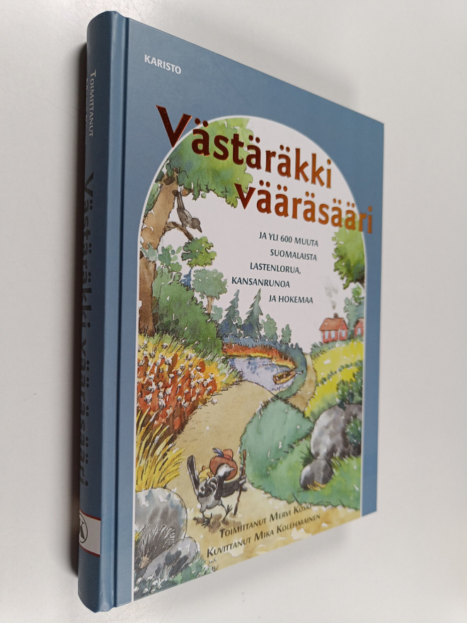 Västäräkki vääräsääri ja yli 600 muuta suomalaista lasten...