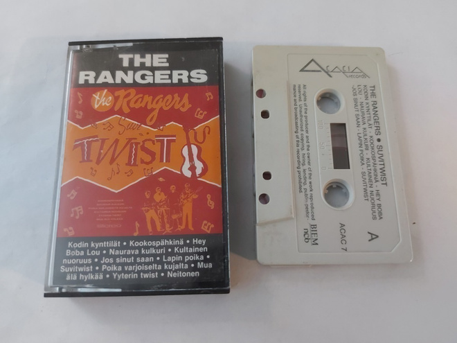 THE RANGERS - SUVITWIST c-kasetti ( Hyvä kunto )