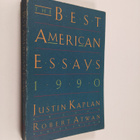 Justin Kaplan ym. : The Best American Essays 1990 - pikkukuva 1