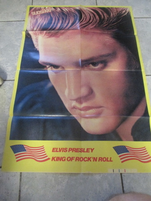 ELVIS PRESLEY KING OF ROCK`N ROLL - suosikki juliste