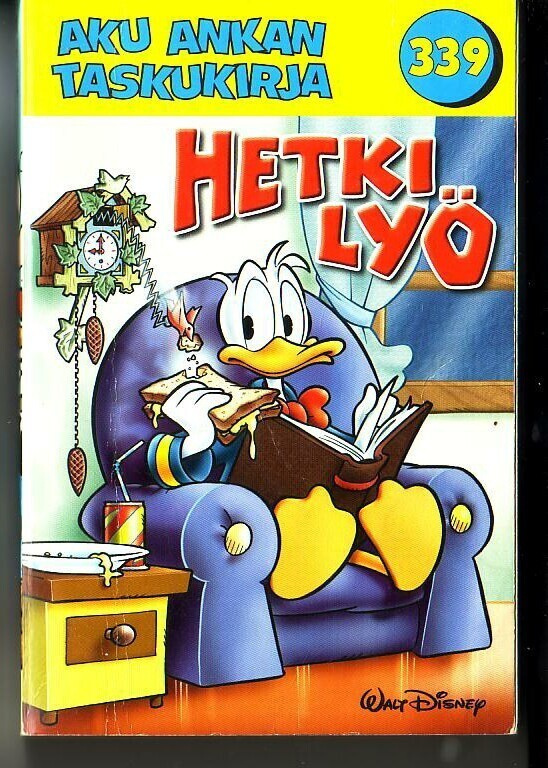 Aku Ankan taskukirja 339 Hetki lyö