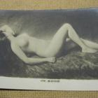 vintage pin-up postikortti - 1900-luku alku - pikkukuva 1