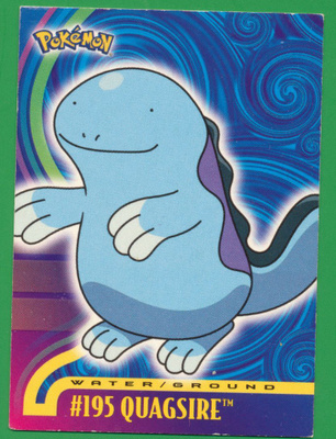 Pokémon 2001 Topps Quagsire