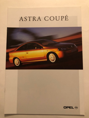 Myyntiesite - Opel Astra Coupe - 8/2000
