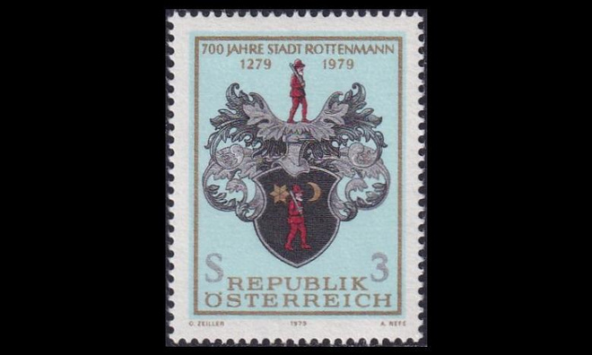 Itävalta 1613 ** Rottarmannin kaupunki 700v (1979)