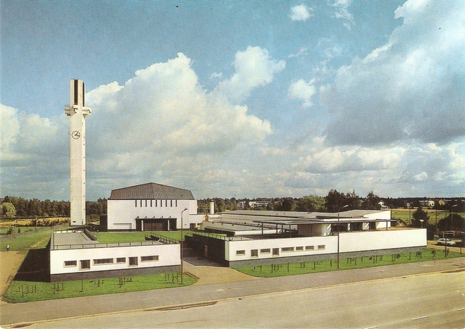 Seinäjoki : Kirkko  "Lakeuden Risti", (Alvar Aalto)