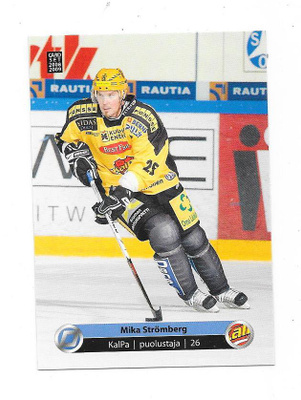2008-09 CardSet #214 Mika Strömberg  Kalpa