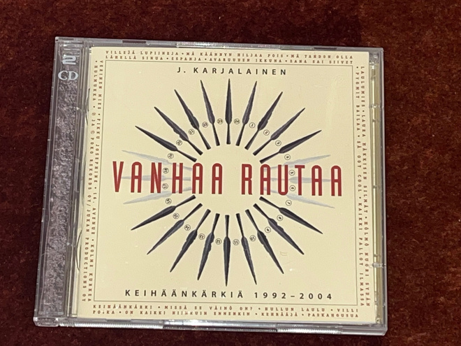 J KARJALAINEN - VANHAA RAUTAA - KEIHÄÄNKÄRKIÄ 92-04 - 2CD