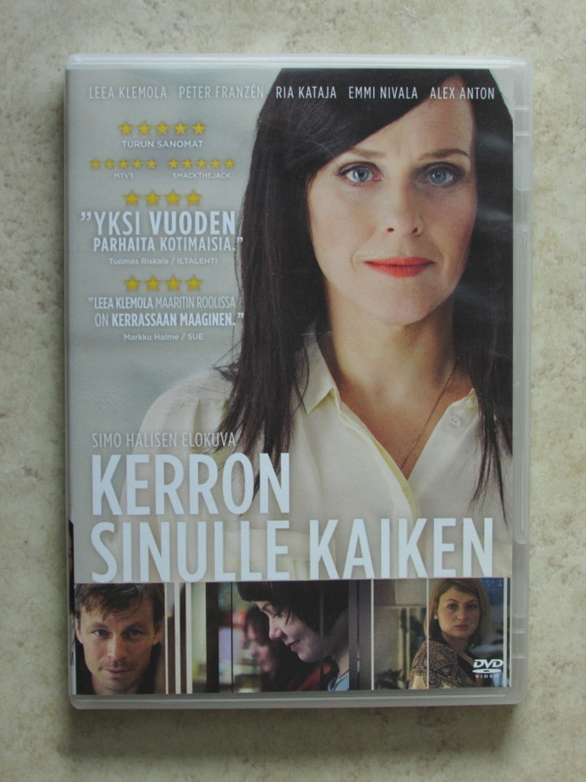 Kerron sinulle kaiken, DVD.  Leea Klemola