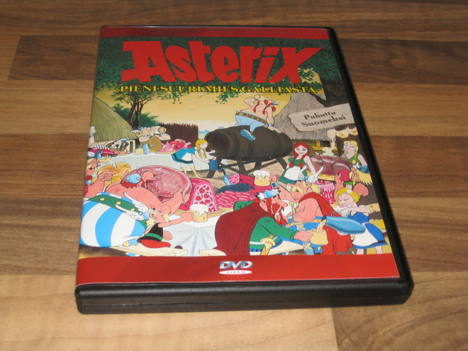 Asterix Pieni Suuri Mies Galliasta dvd
